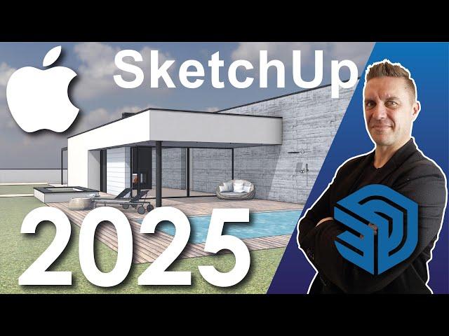 SketchUp 2025 per Mac: le nuove funzionalità! ️