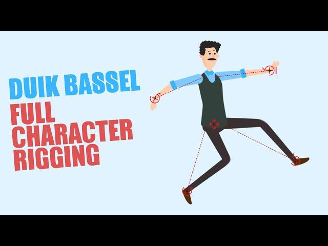 DUIK BASSEL 2023: Full Character Rigging in After Effects Tutorial