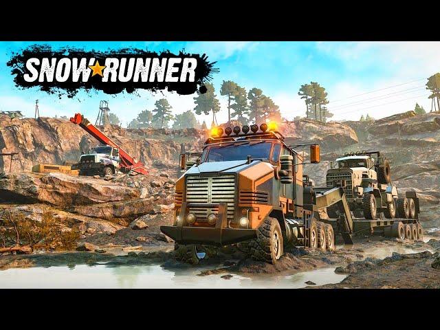 NEW SNOWRUNNER LIVE - Ultimate Off-Road Simulator | Snowrunner Multiplayer Gameplay