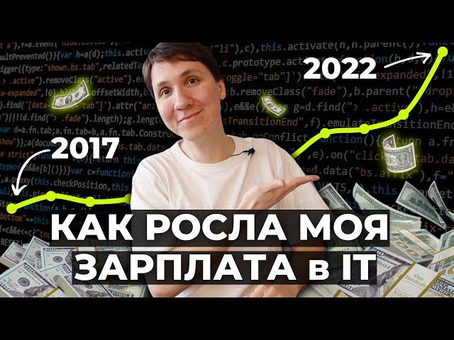 Как росла МОЯ ЗАРПЛАТА в IT от 0 до 85 000 €