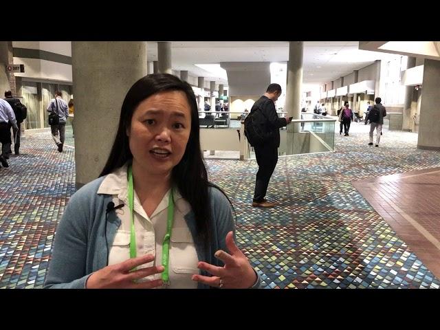 Scarlett Lin Gomez, MPH, PhD, at #AACR19 on Cancer Health Disparities