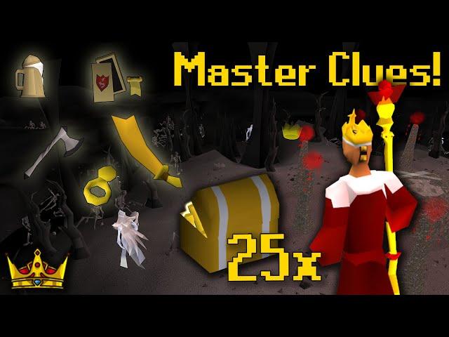 Insane Master Clue Opening! [OSRS Ironman]