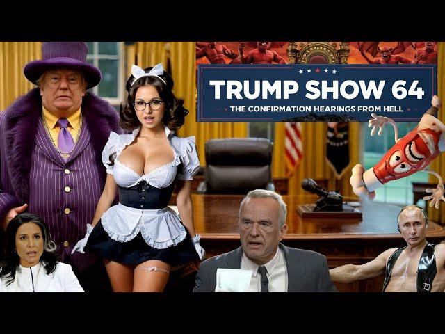 Trump Show 64 - Confirmation Hearings From HELL w/Kash Patel, Tulsi Gabbard, Bernie, Boebert, RFK Jr