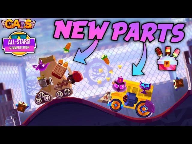 C.A.T.S NEW PARTS - POPCORN LAUNCHER & MAGIC LAMP - Summer Edition All-Stars Gameplay