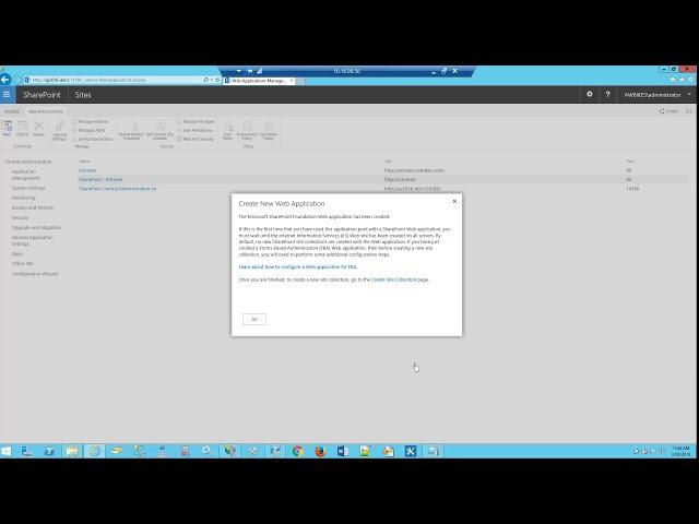 Implementing and Configuring FBA in SharePoint 2016 - Part 1 - Configuring the Web Application