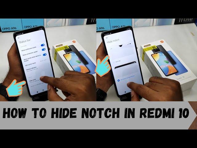 How to Hide Notch Display in REDMI 10| How to Hide Notch on XIAOMI Redmi 10