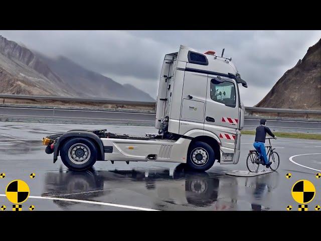 Truck safety test, AEB  systems