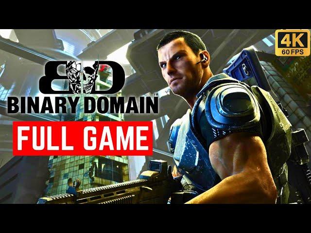 Binary Domain Complete Gameplay Walkthrough - [4K 60FPS] - No Commentary