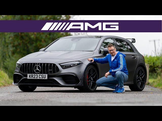 THIS THING IS MENTAL! Mercedes AMG A45 Review.