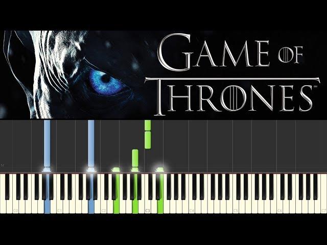 The Night King - Game of Thrones (Piano Tutorial + sheets)