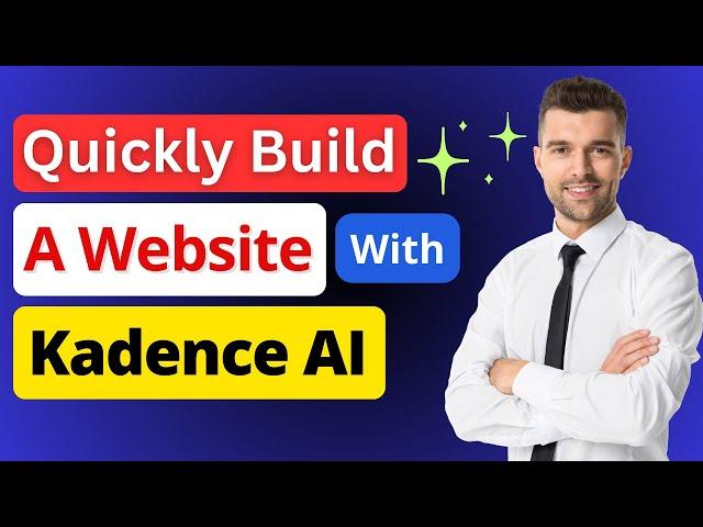Quickly Build a Website with Kadence AI in WordPress | How To Use Kadence AI To Make WordPress Site