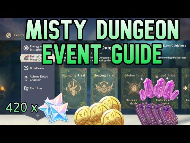 Battlefront: Misty Dungeon Event Guide | 420 Primogems - Genshin Impact