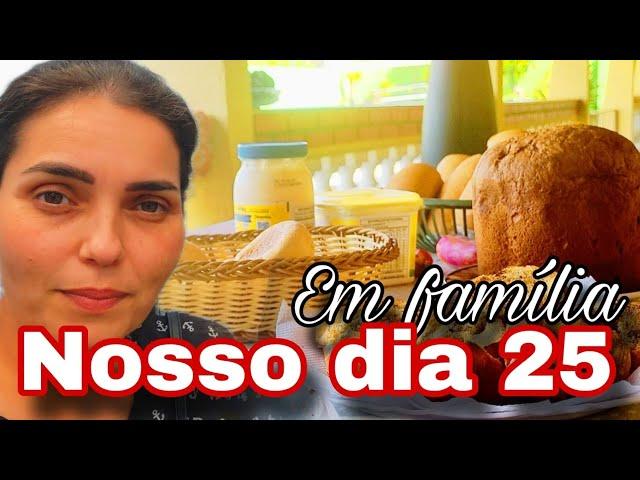 nosso dia 25 de dezembro/Preparando nosso almoço em família,jeito diferente de assar frango