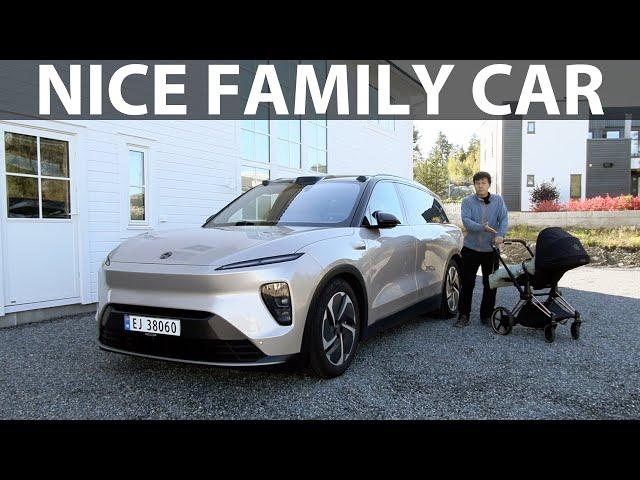 How good is the Nio EL8 as a family car?