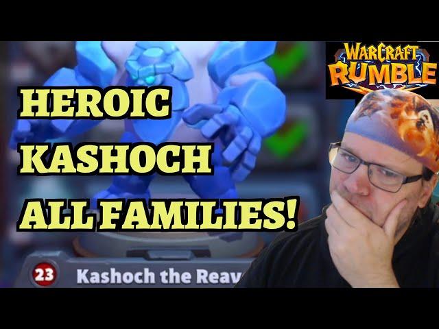 HEROIC Kashoch the Reaver Winterspring Campaign Guide - Warcraft Rumble