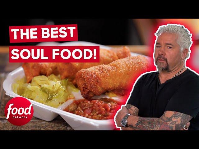 Guy Finds The Best Soul Food In Georgia | Diners, Drive-Ins & Dives