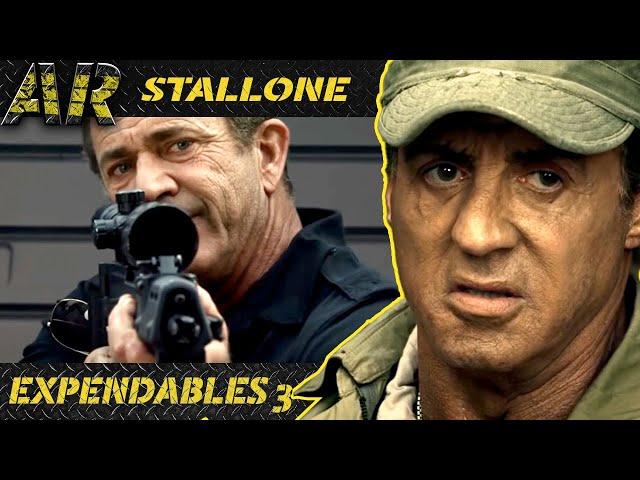 SYLVESTER STALLONE Arms dealer Ambush | THE EXPENDABLES 3 (2014)