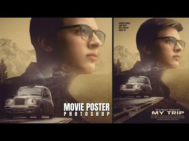 Advanced Cinematic Movie Poster Design in Photoshop