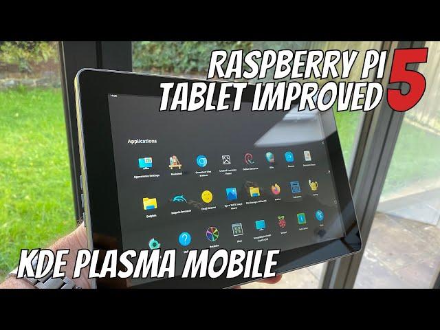 Raspberry Pi 5 Tablet. Now with Cooling and KDE Plasma mobile