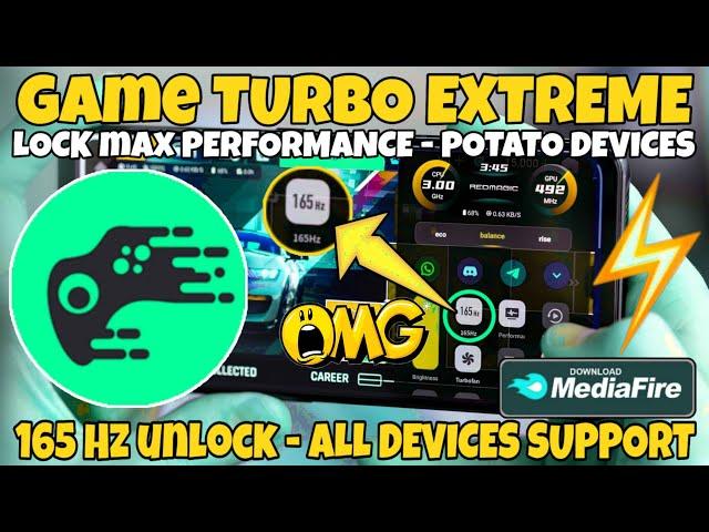 Rog Turbo Booster For Android Game ! Max FPS Fix Lag - No Root