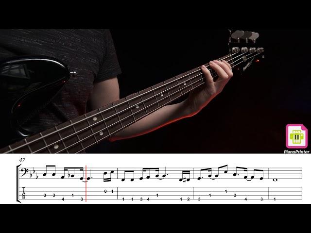 No Doubt - Don't Speak Bass Cover | Tabs & Sheet Music