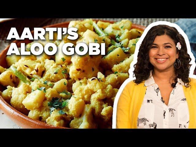 Aarti Sequeira's Aloo Gobi Recipe | Aarti Party | Food Network