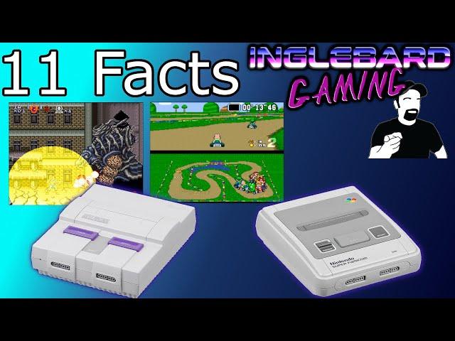 11 SNES Facts You Maybe Didnt Know | Super Nintendo | Super Famicom