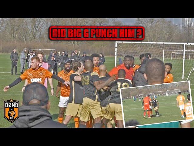 'DID BIG G PUNCH HIM ?' | LONDON CUP QUARTER FINAL | SE DONS vs CRONDALL