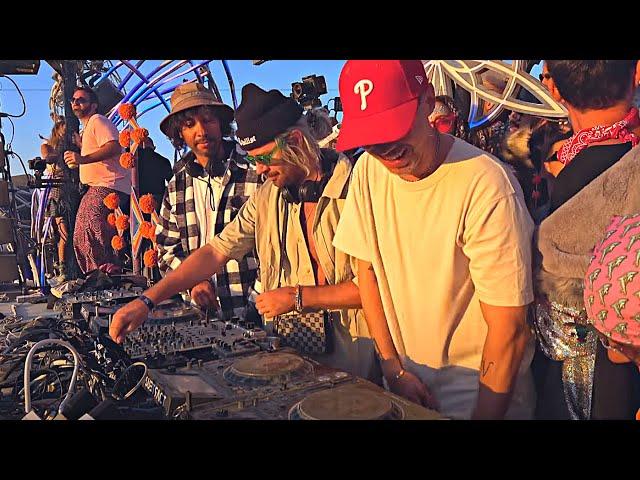 Keinemusik (&ME, Rampa, Adam Port) - Mayan Warrior - Burning Man 2022