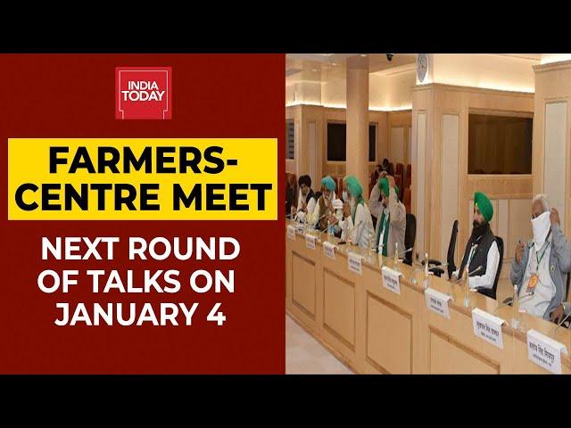 Farmers' Protest Updates: Centre-Farmer Meeting Concludes, Next Round Of Talks On January 4