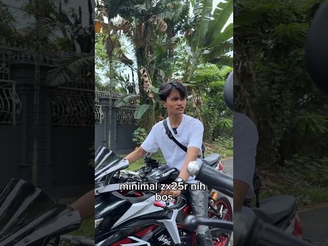 Aldi TV senggol MR Tauseef pake ZX25R !