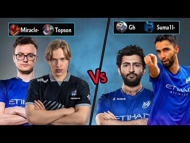 Miracle & Topson vs. Sumail & Gh - Who Will Dominate?