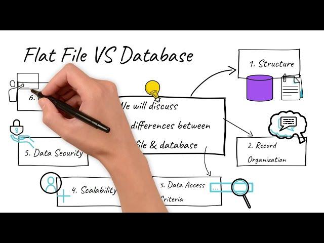 Differences Between Flat File VS Database