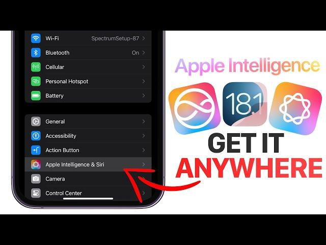 ENABLE Apple Intelligence Anywhere!