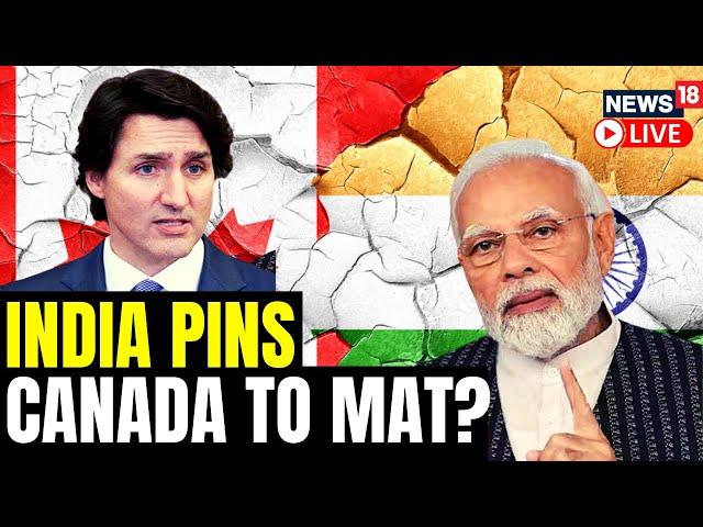 Live | India Canada Conflict | India-Canada Standoff | India Canada Row | Trudeau Vs Modi | N18L