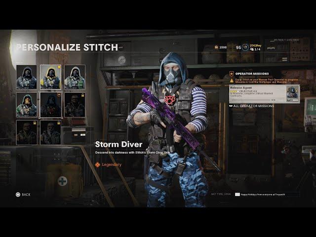 Stitch skin in warzone complete 3 most wanted contracts black ops 5 Cold War