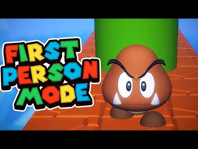 Super Mario: FIRST PERSON MODE GAME