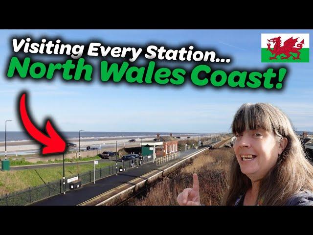 I'm visiting every station on the North Wales Main Line