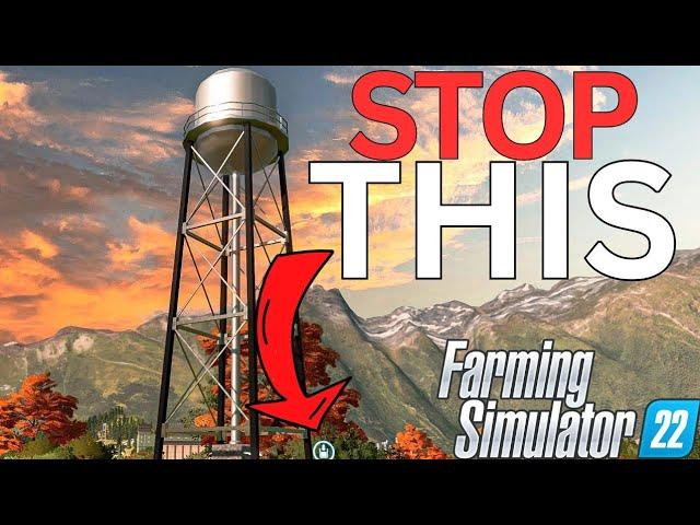 10 Tips For BEGINNERS In Farming Simulator 22!