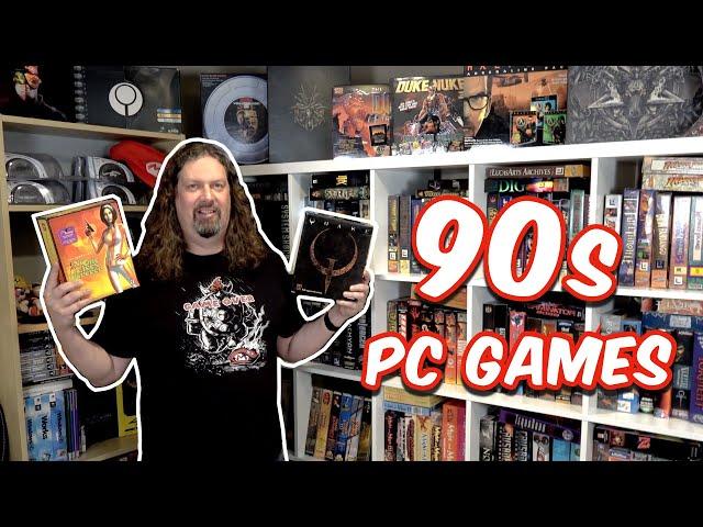 Celebrating 1990s PC GAMES - My Collection (Part 1)