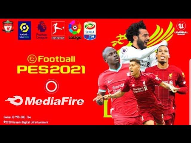 PES 2021 MOBILE PATCH V5.2.0 LIVERPOOL/NEW GRAPHICS ANDROID MENU FULL LICENSE