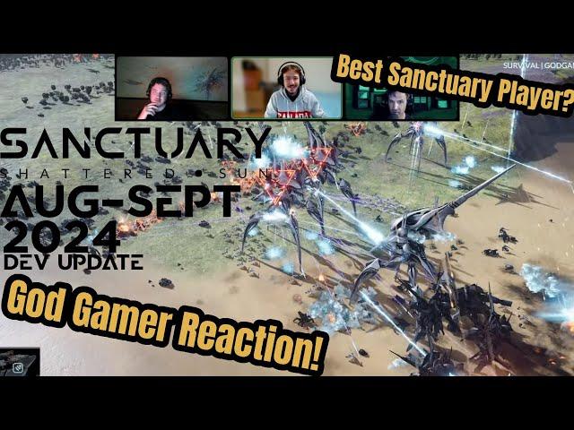 Sanctuary: Shattered Sun Dev Progress Interview & God-Gamer Reaction Nine & Special_Bread 2024