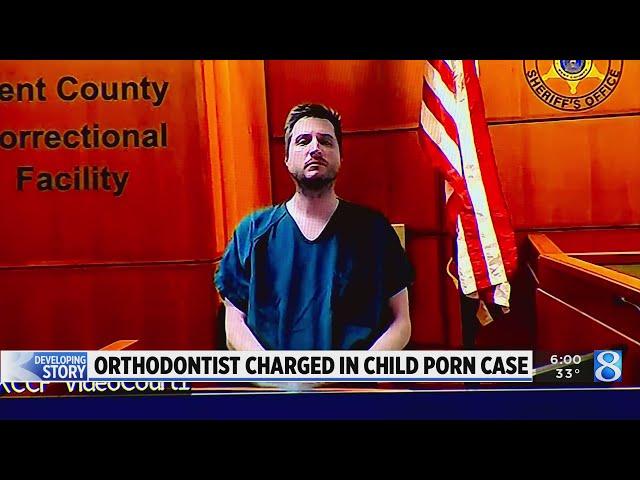 West Michigan orthodontist charged in child porn case