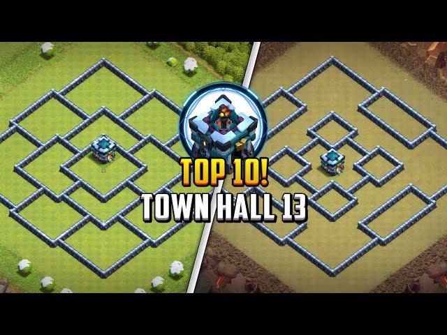 TOP 10! Town Hall 13 (TH13) Farming/Trophy Base Layout + Copy Link 2024 | Clash of Clans