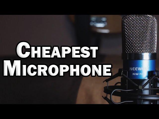 Neewer NW-700 Condenser Microphone Review – Cheapest Microphone for Home Recording