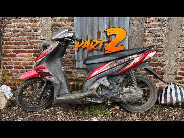 RESTORATION (mod) HONDA VARIO (click) 110 old KVB PART II