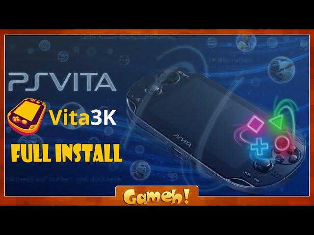 Playstation Vita Vita3K Emulator Full Install