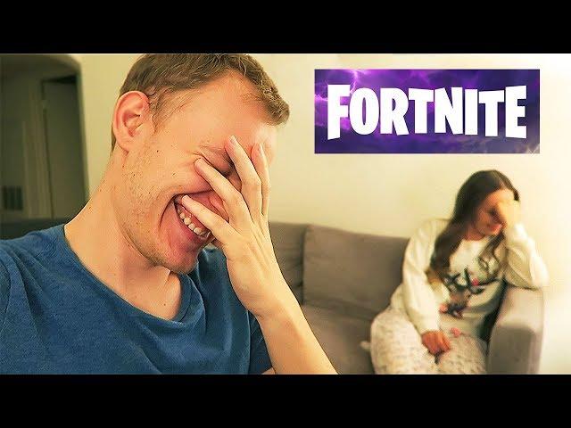 VLOG USA: УЧУ ЖЕНУ ИГРАТЬ В FORTNITE!