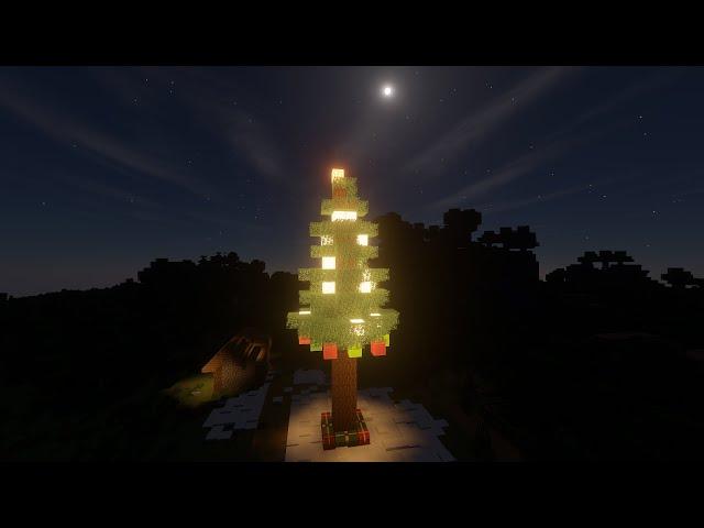 Christmas in Minecraft be Like