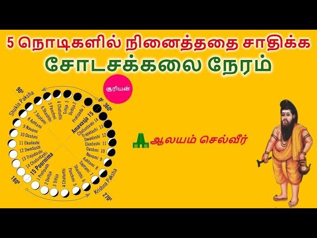 5 நொடிகளில் நினைத்ததை சாதிக்க சோடசக்கலை நேரம் | Shodasa Kalai Time in Tamil